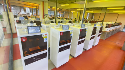 Shenzhen KTJ DentalLabs Co.,Ltd. linha de produção do fabricante