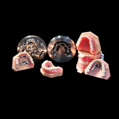 comprar Quadro de Titânio Metal Dentadura Dentes Falso Removível Personalizado online manufacture